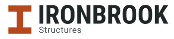 ironbrook structures logo - metal carports in dallas-fort worth texas