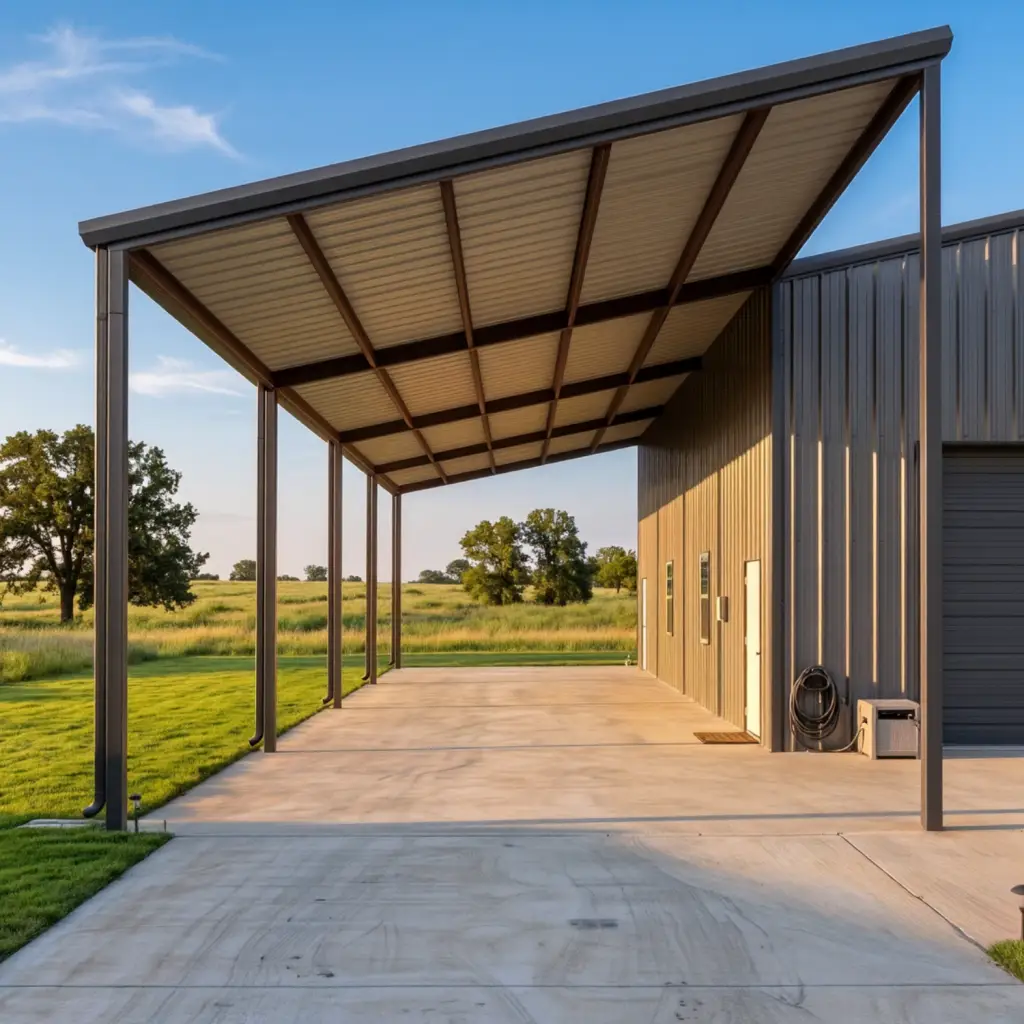 metal rv carport contractor in Dallas Fort Worth Texas